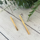 Slim Alligator Hair Clip - 5 pack