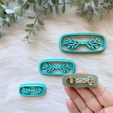 Folk Leaf Hair Clip Cutter