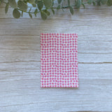 Retro Flowers in Raspberry - Water Soluble Transfer