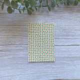 Retro Flowers in Watermelon - Water Soluble Transfer