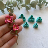 3 Petal Flower Stacks Cutter Set