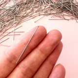 Flat Head Pins - Stainless Steel
