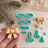 3D Dimpled Cute Bow Cutter