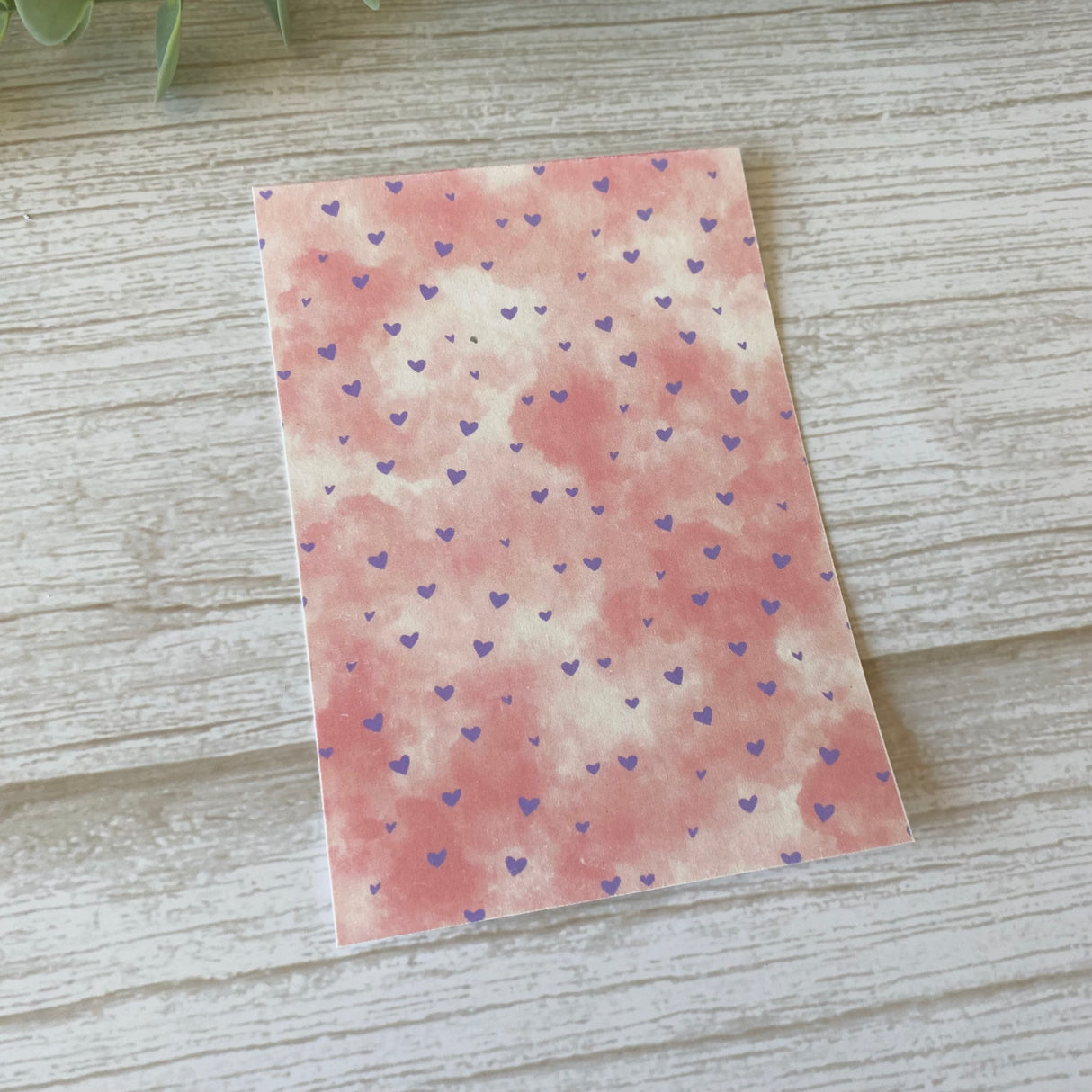 Dreamy Hearts in Fairy Floss Pink - Water Soluble Transfer