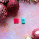 Ho Ho Ho Outline Stamp