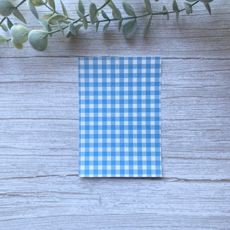 Gingham - Water Soluble Transfer