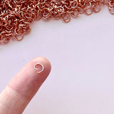 Jump Rings - Rose Gold