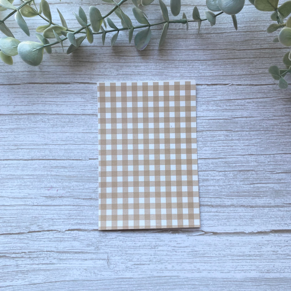 Gingham - Water Soluble Transfer