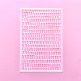 Wavy Weave Stencil