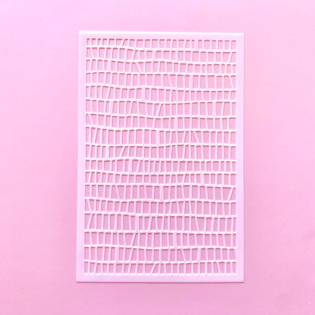 Wavy Weave Stencil