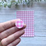 Gingham - Water Soluble Transfer