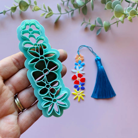 Flower Power Bookmark Cutter