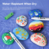 Arrtx Acrylic Paint Pens - 30 Colour Set Paint Markers