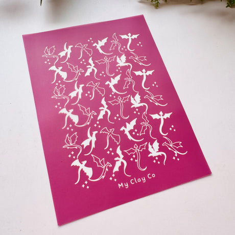 Dragon Flight Silk Screen