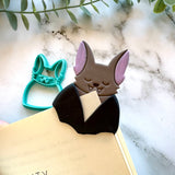 Bat Book Snuggle - Bookmark Cutter Set