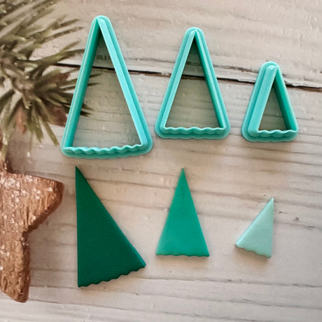 Slim 3 Piece Layered Christmas Tree Cutter Set