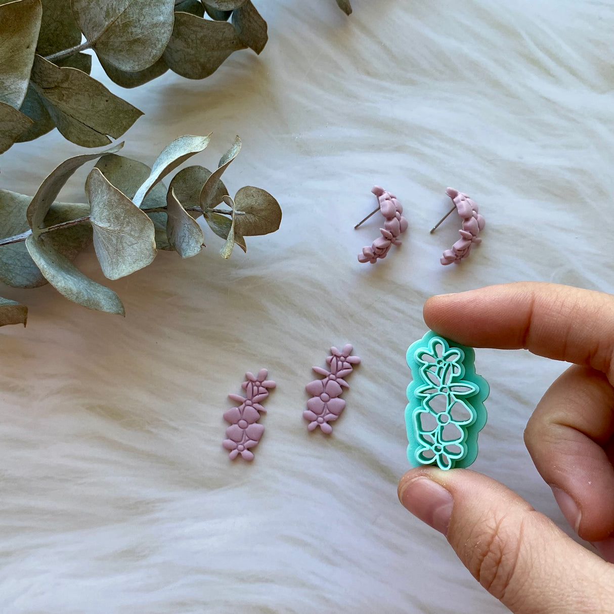 Flower Power Huggie Cutter