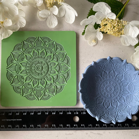 Mandala Trinket Dish - Texture Mat