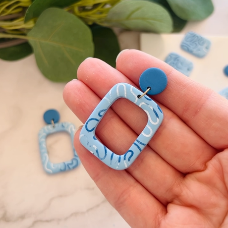 Polymer Clay Silk Screen Techniques - Printable Tutorial
