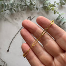 Minimalist Link Charm Bracelet Blanks (5 pack)