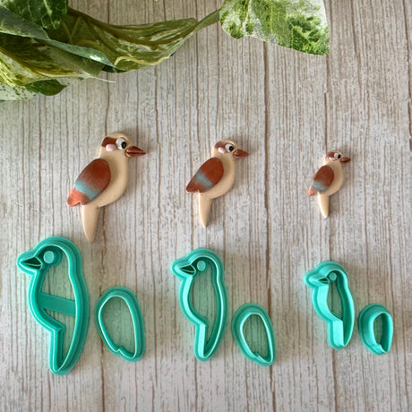 Kookaburra Bird Stacks Cutter Set