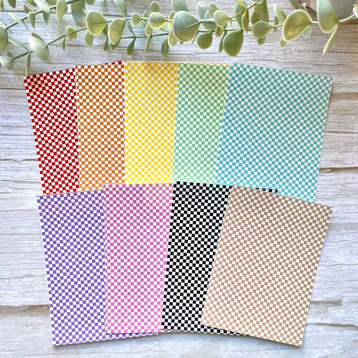 Checkerboard - Water Soluble Transfer