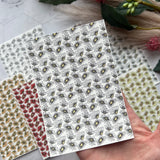 Floating Daisy - Water Soluble Transfer