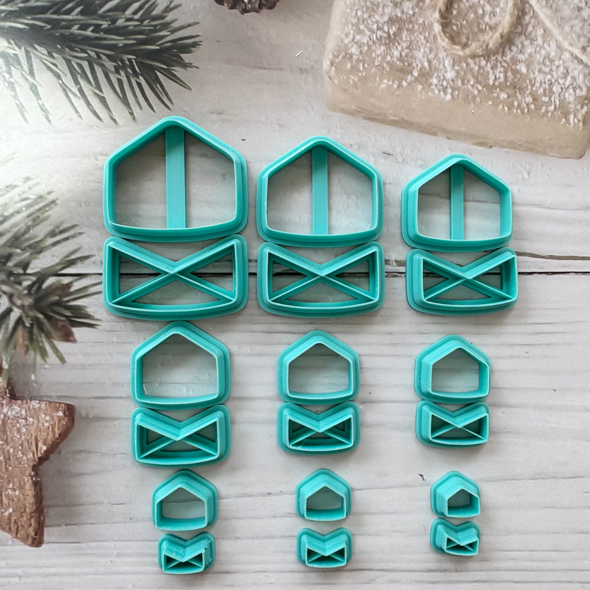 Envelope Rectangle Stack Cutter - 2 Piece Set