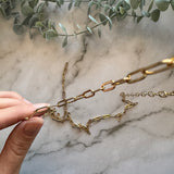 Minimalist Chain - Gold Plated Stainless Steel - 5 metres