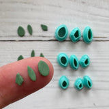 Christmas Leaf Micro Cutters - 3 Piece Set