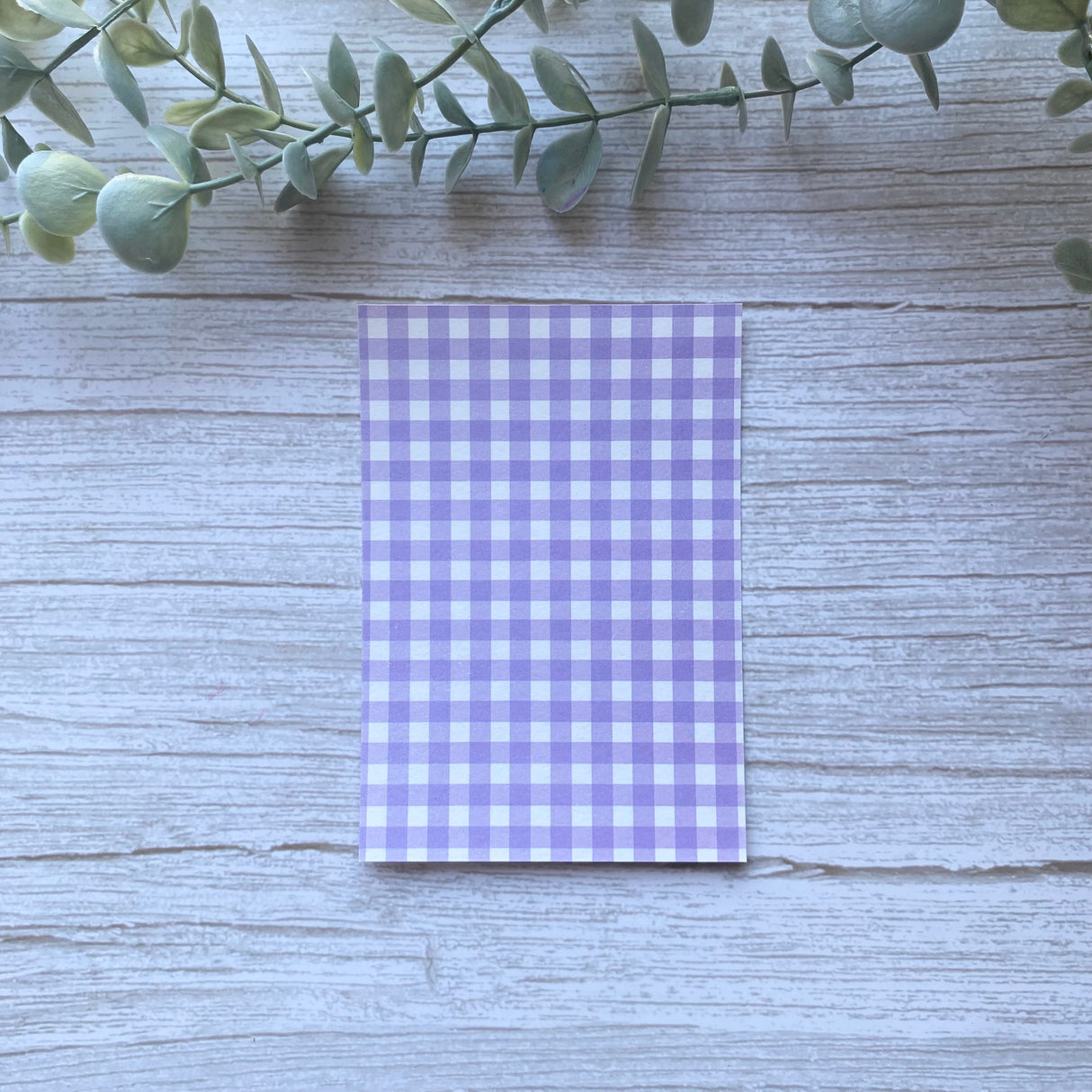 Gingham - Water Soluble Transfer