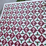 Candy Cane & Holly Tiles - Water Soluble Transfer