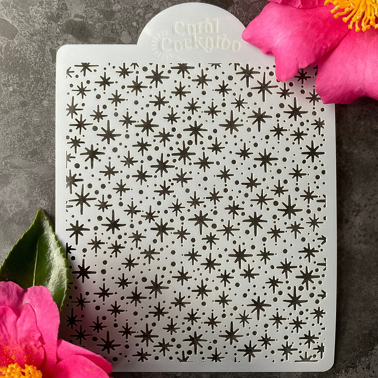 Mini Starry Night Stencil (ST025)