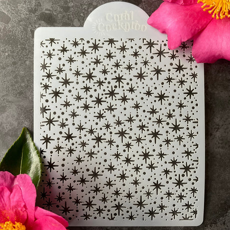 Mini Starry Night Stencil (ST025)