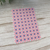 Floral Tile in Mulberry - Water Soluble Transfer