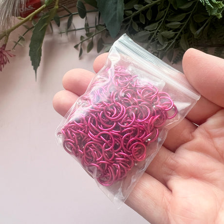 Secret Stash Item - Coloured Jump Rings