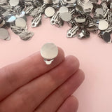 12mm Clip-On Earrings - 304 Stainless Steel
