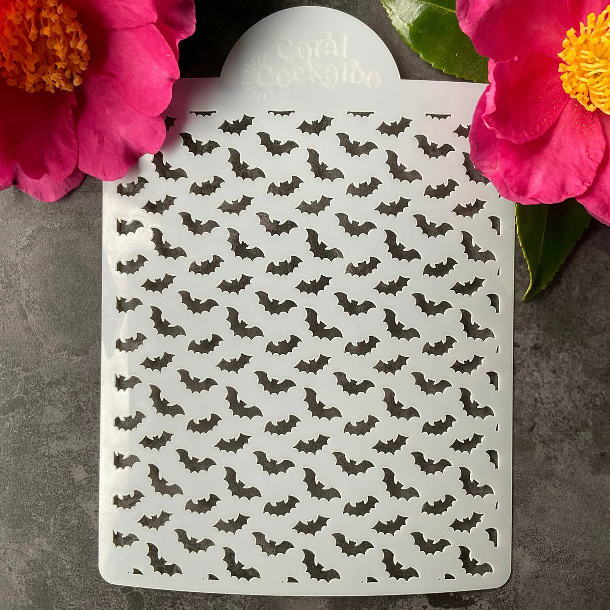 Ditsy Spooky Halloween Bats Stencil (ST049)