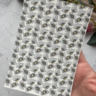 Floating Daisy - Water Soluble Transfer