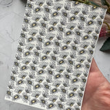 Floating Daisy - Water Soluble Transfer