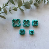 4 Petal Flower Stacks Cutter Set