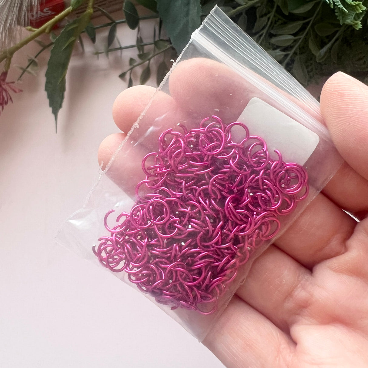 Secret Stash Item - Coloured Jump Rings