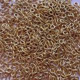 Screw Eye Pins - Gold Plated Stainless Steel