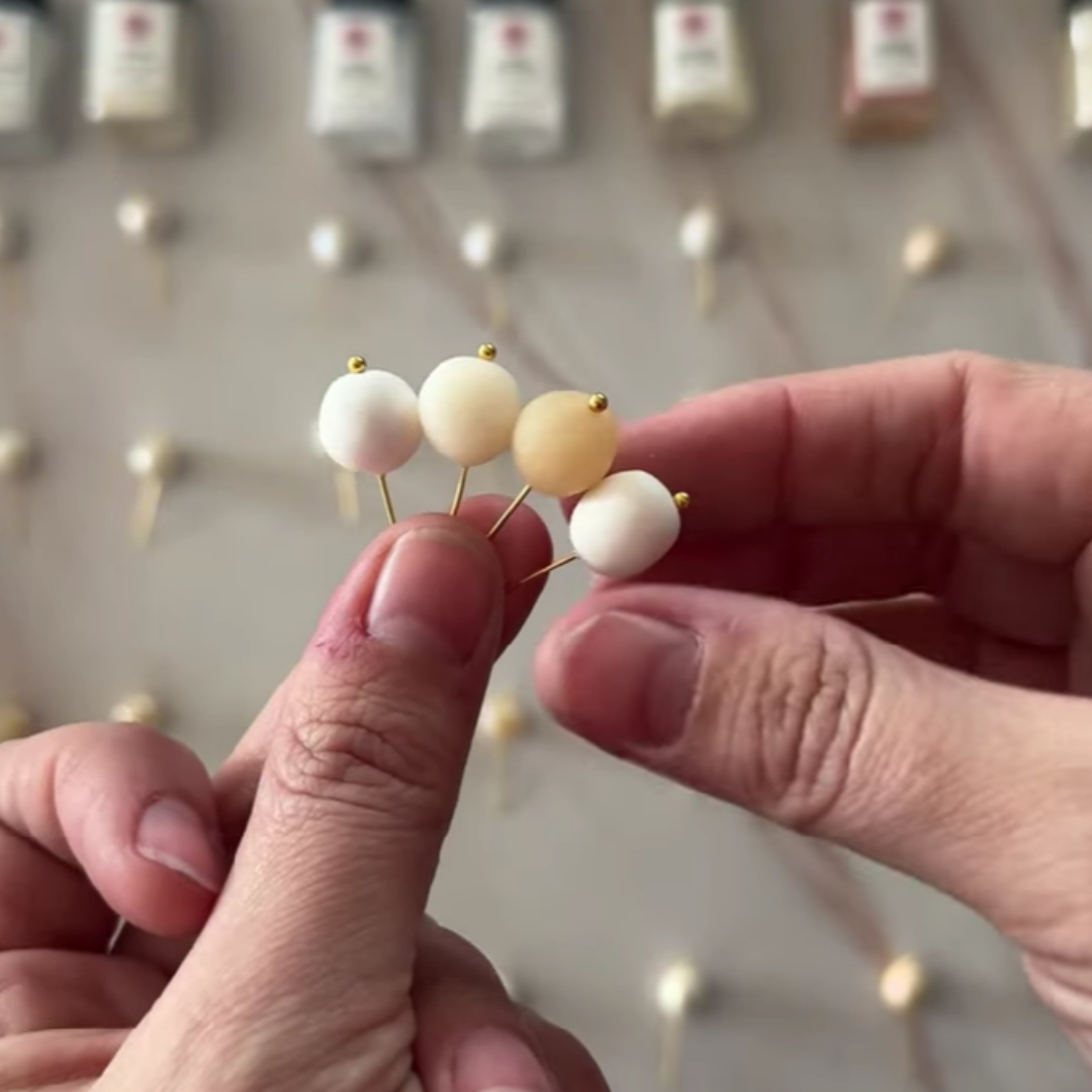 Polymer Clay Faux Pearls - Printable Tutorial