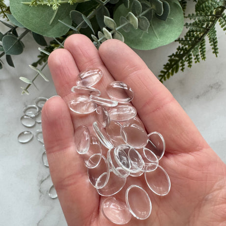Glass Cabochons - Oval - 50 pack