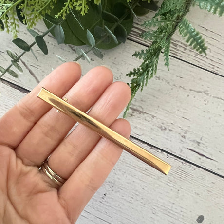 Slim Alligator Hair Clip - 5 pack