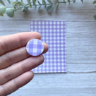 Gingham - Water Soluble Transfer