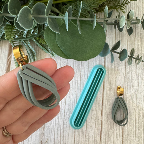 Faux Leather Twist Cutter