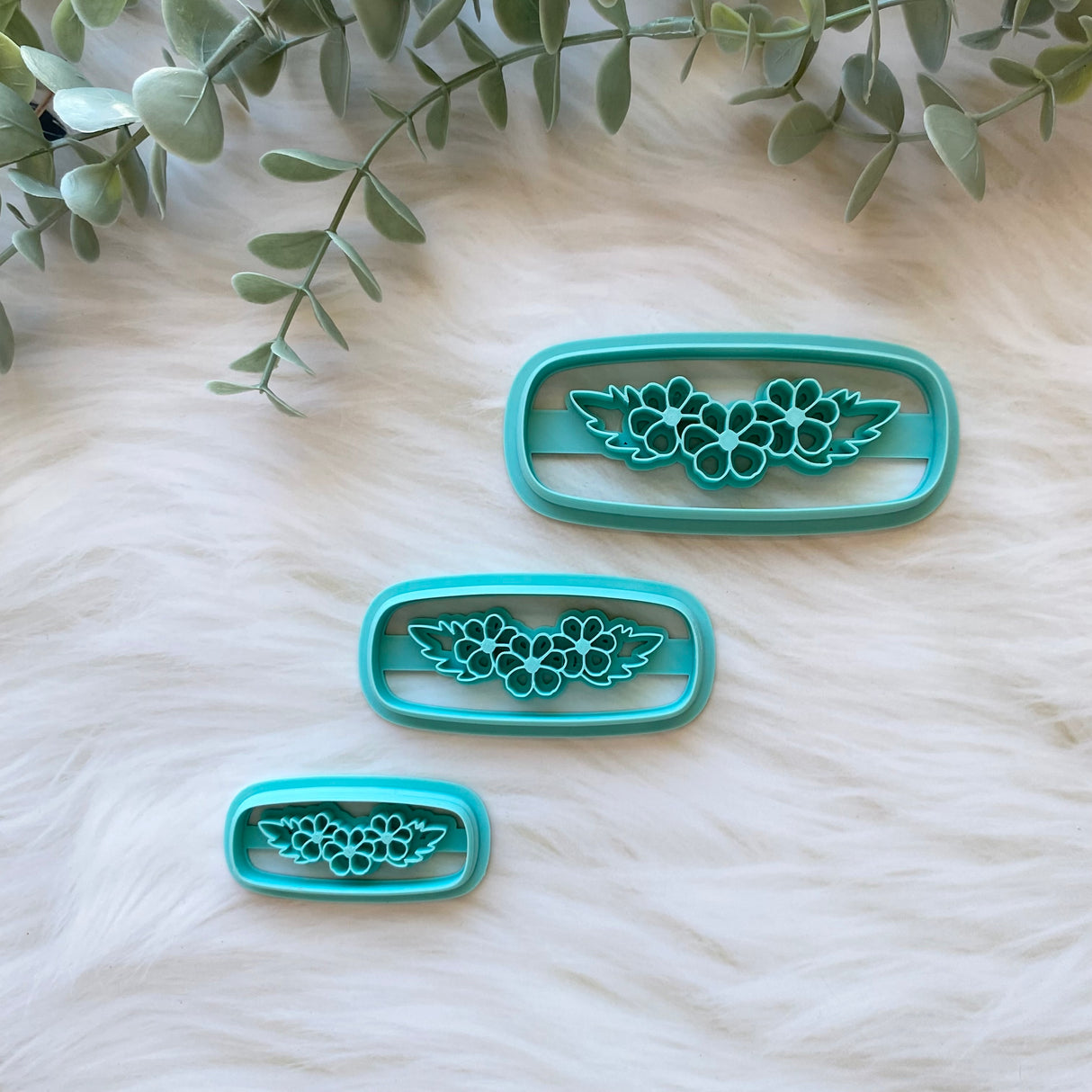 Flower Garland Hair Clip Cutter