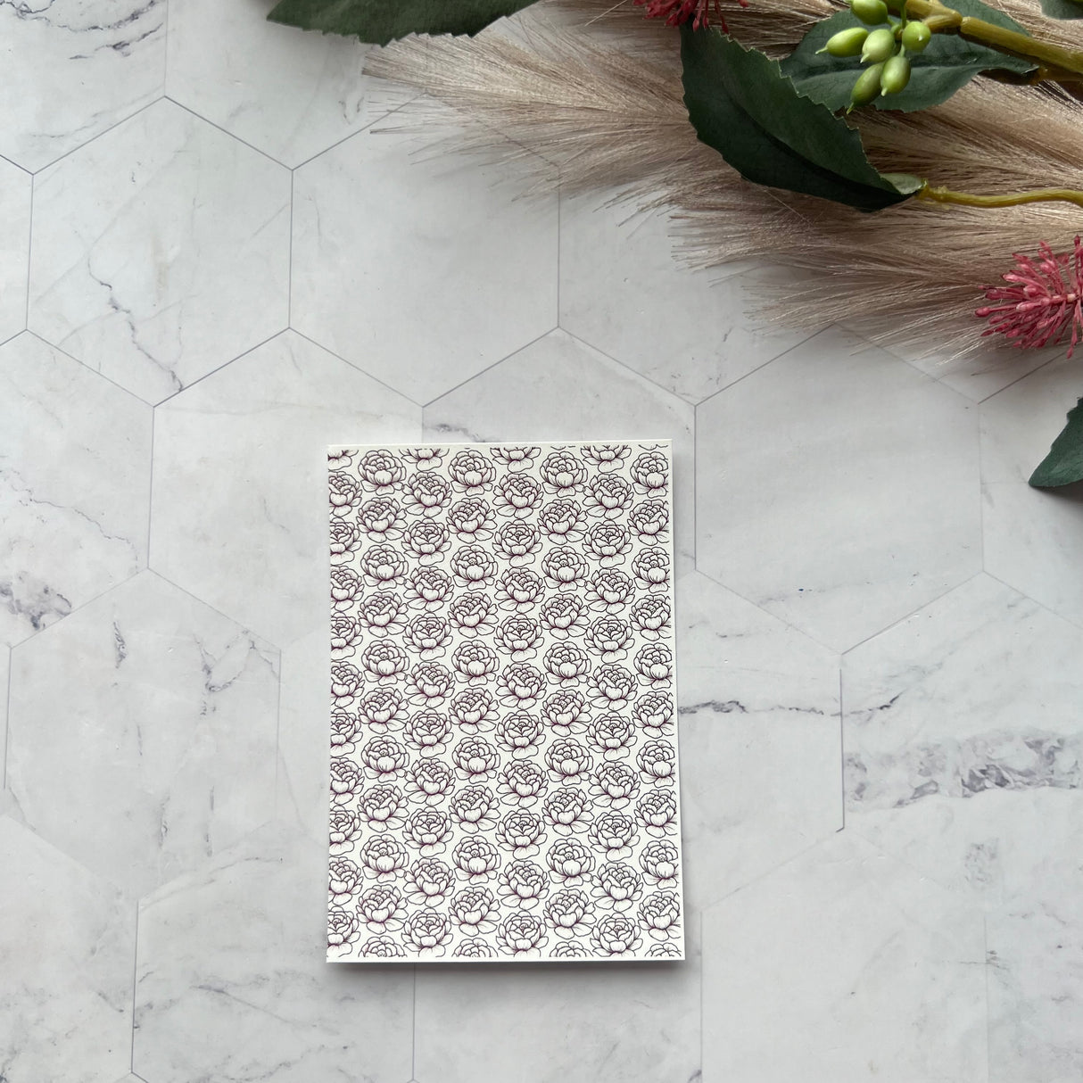 Peony - Water Soluble Transfer